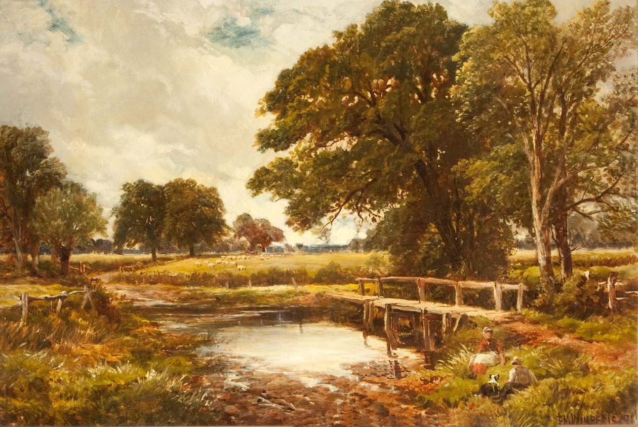Hampshire Ford, 1891 od Edmund Morison Wimperis