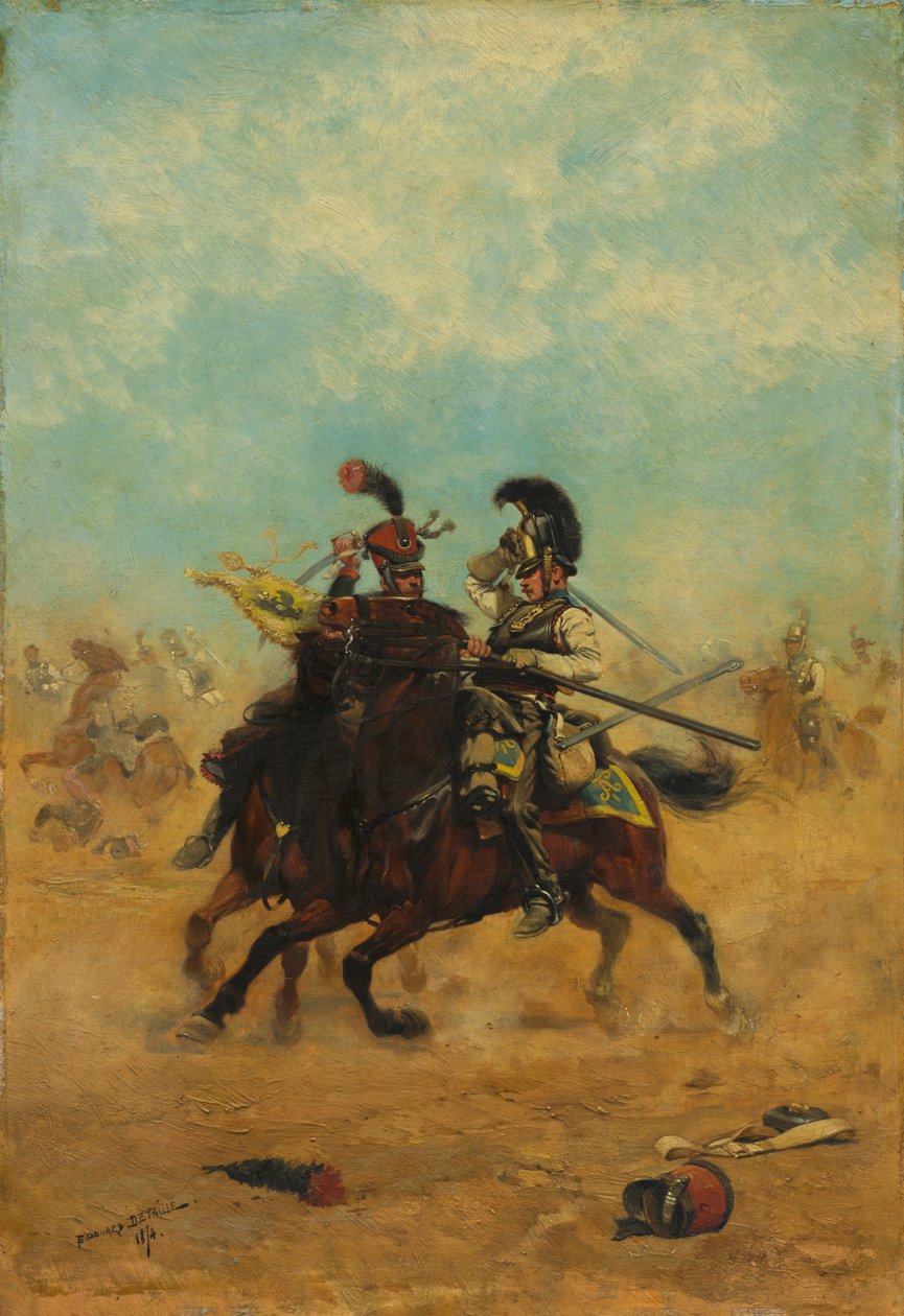 Bojujte za barvy od Jean Baptiste Edouard Detaille