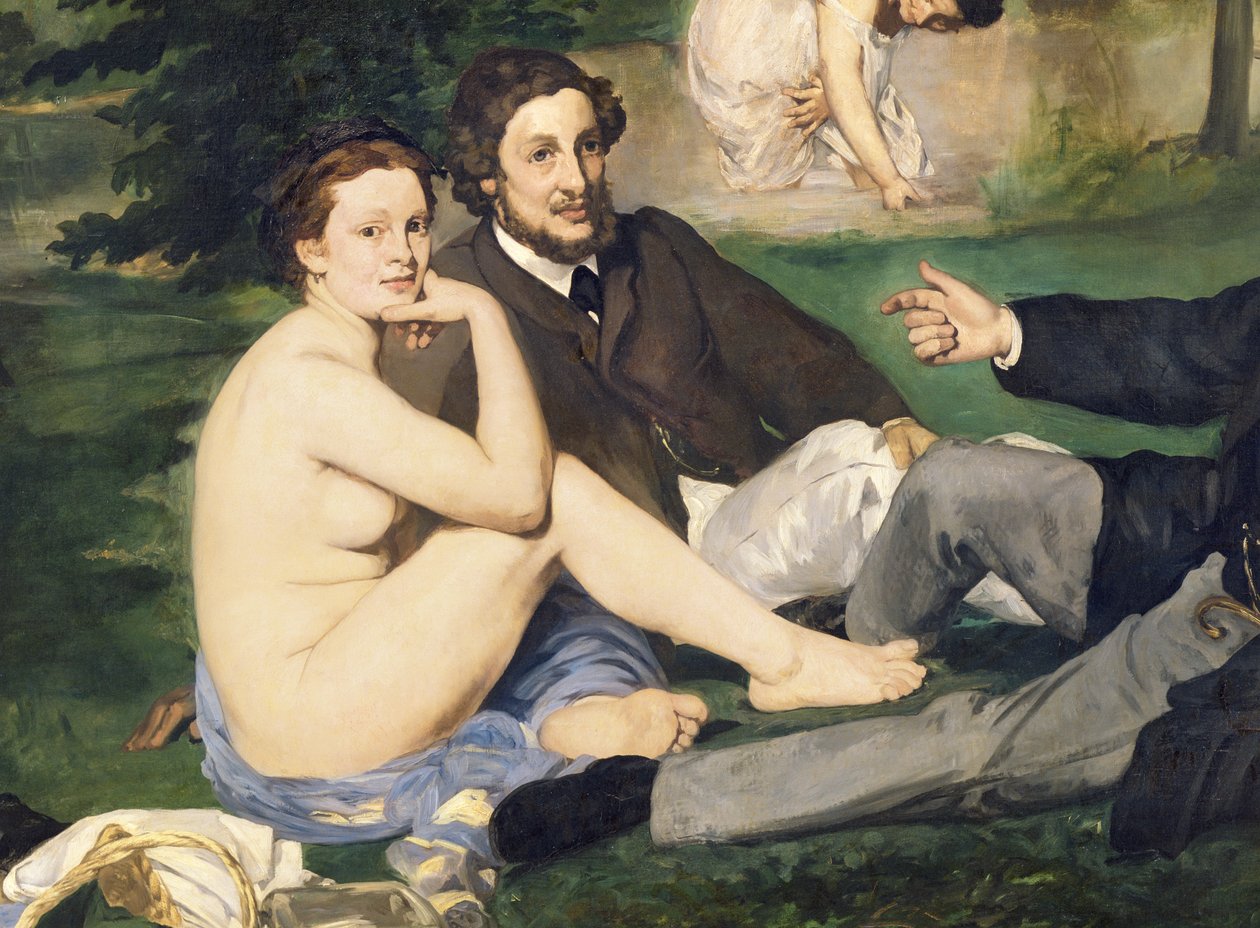 Dejeuner sur lHerbe, 1863 (viz také 65761) (detail 2310) od Édouard Manet