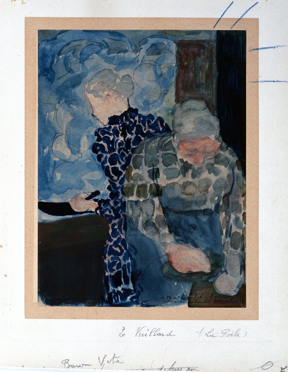 Dvě ženy v interiéru od Edouard Vuillard