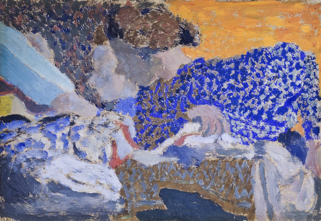 Dvě švadleny v dílně od Edouard Vuillard