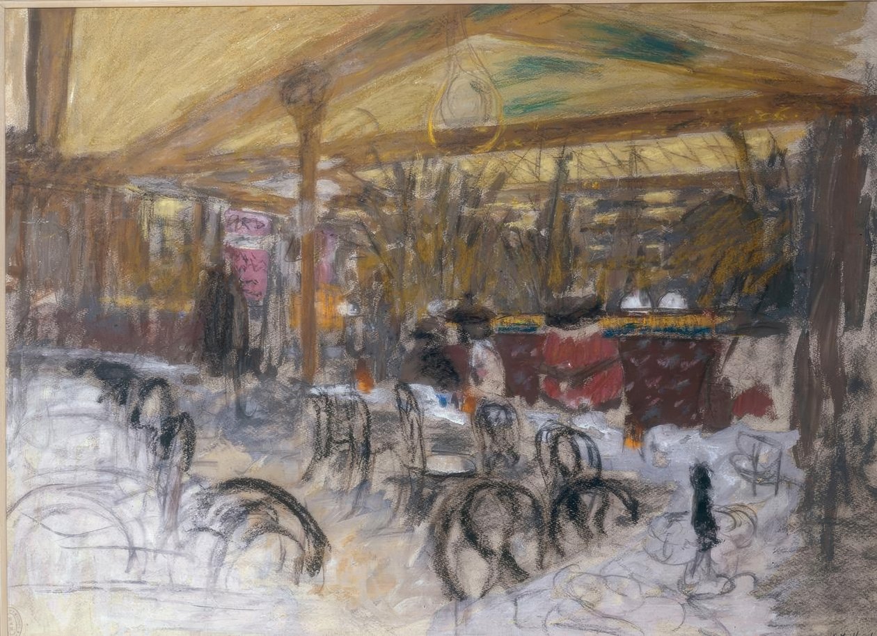 Kavárna Wepler od Edouard Vuillard