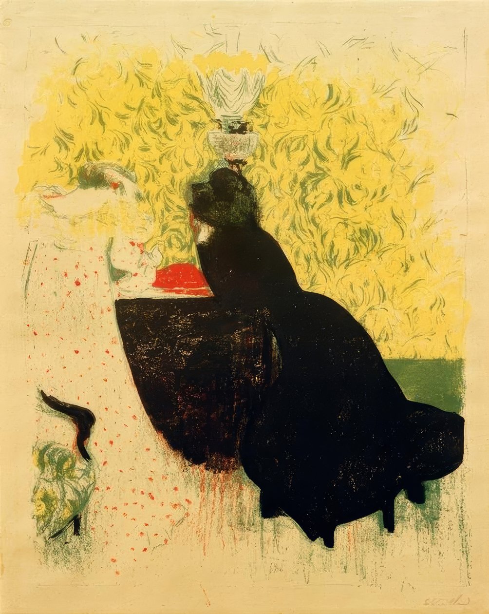 Dvě krásné sestry od Edouard Vuillard