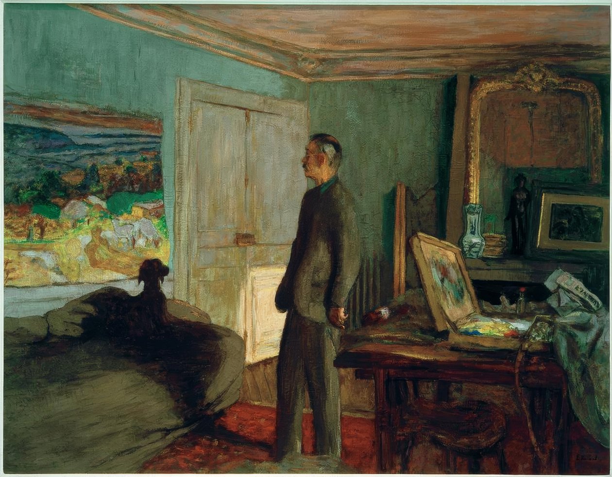Model pro Bonnardův portrét od Edouard Vuillard