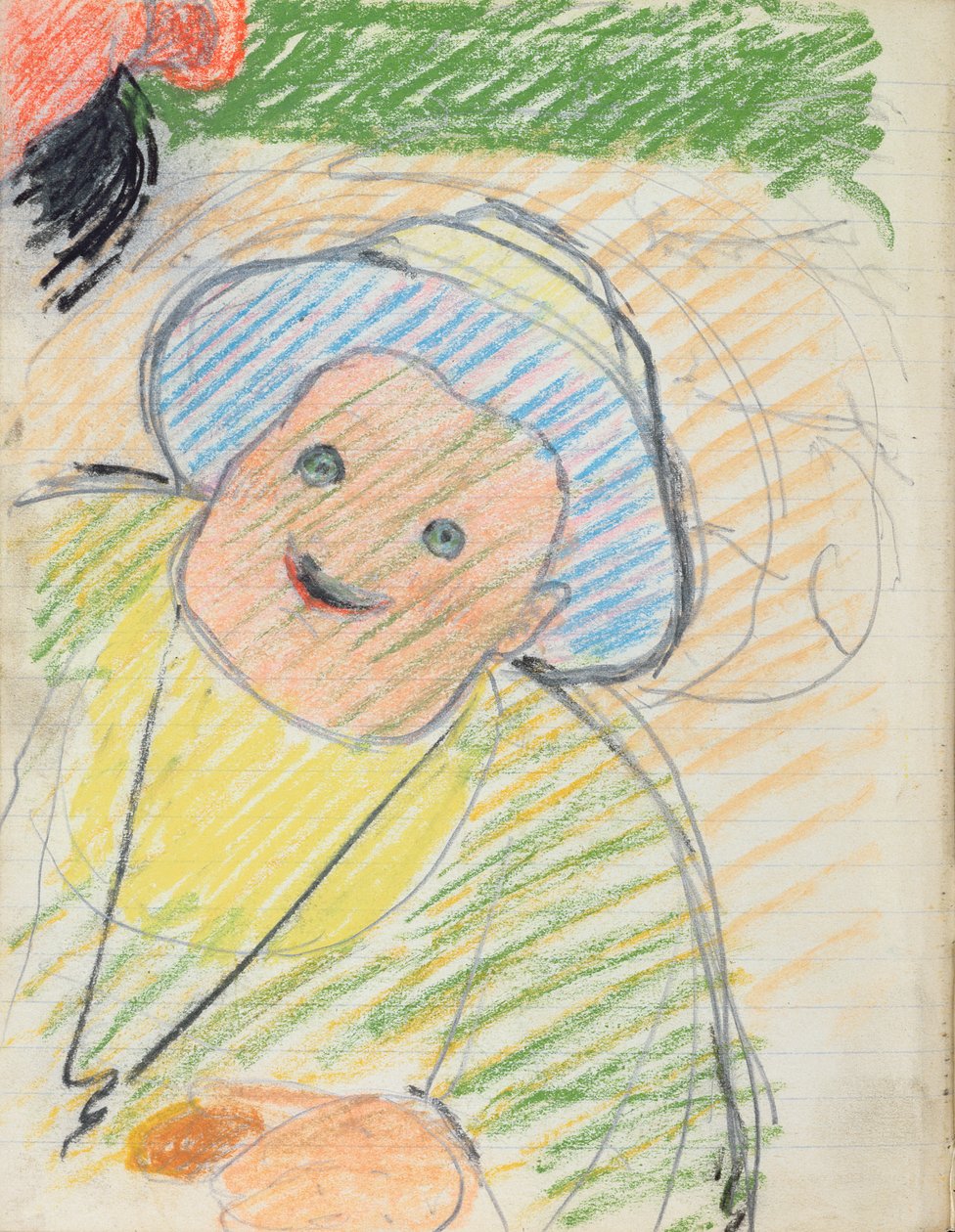 Stránka ze skicáku (pastel na papíře) od Edouard Vuillard