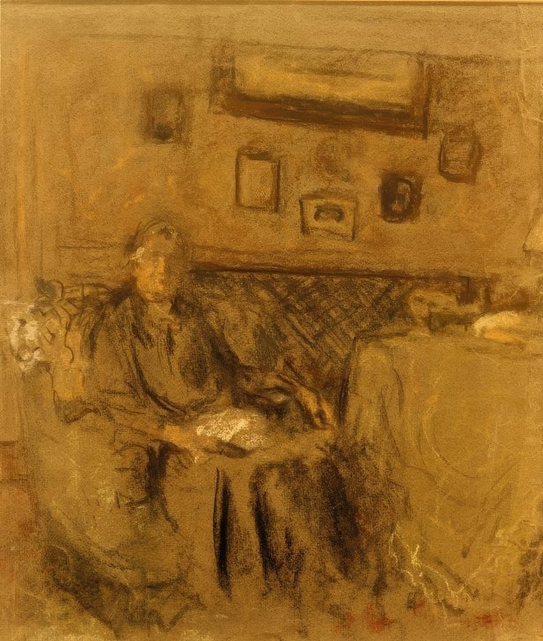 Portrét Madame Bénard I od Edouard Vuillard