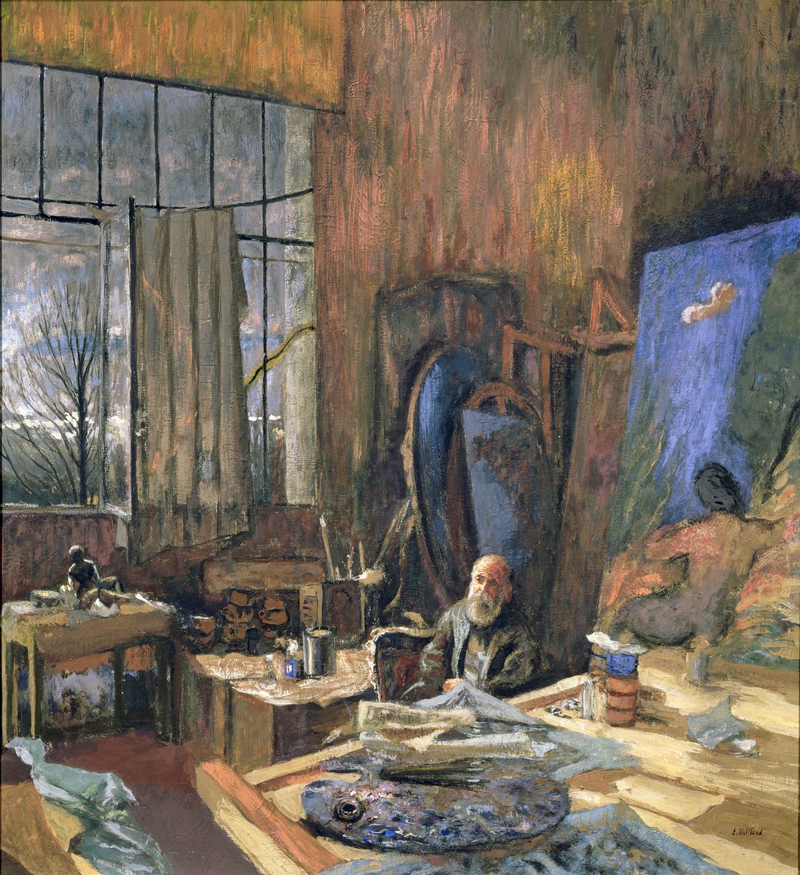 Portrét Ker-Xaviera Roussela (1867-1944) 1935 od Edouard Vuillard