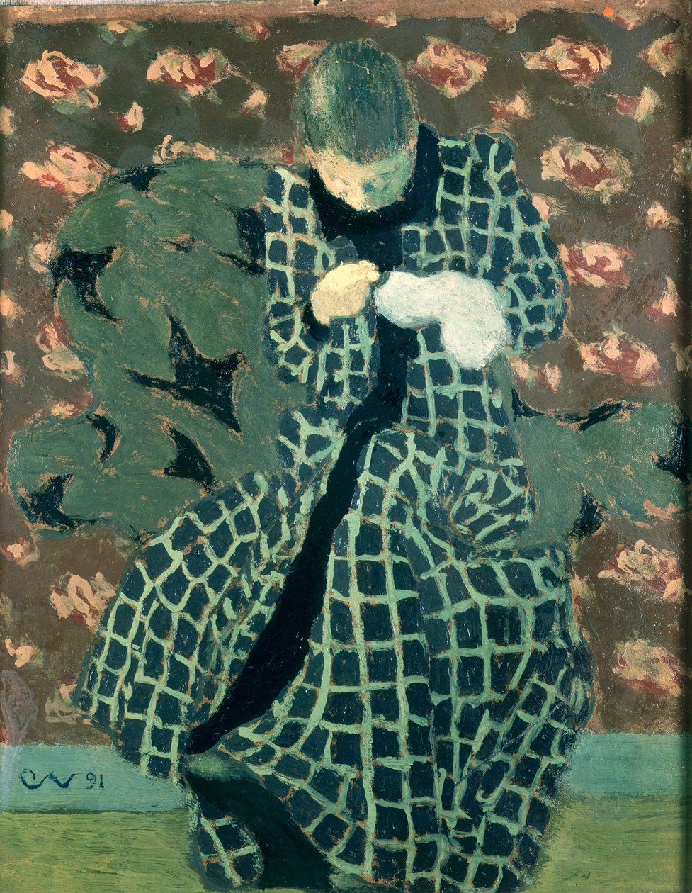 Opravář, 1891 od Edouard Vuillard