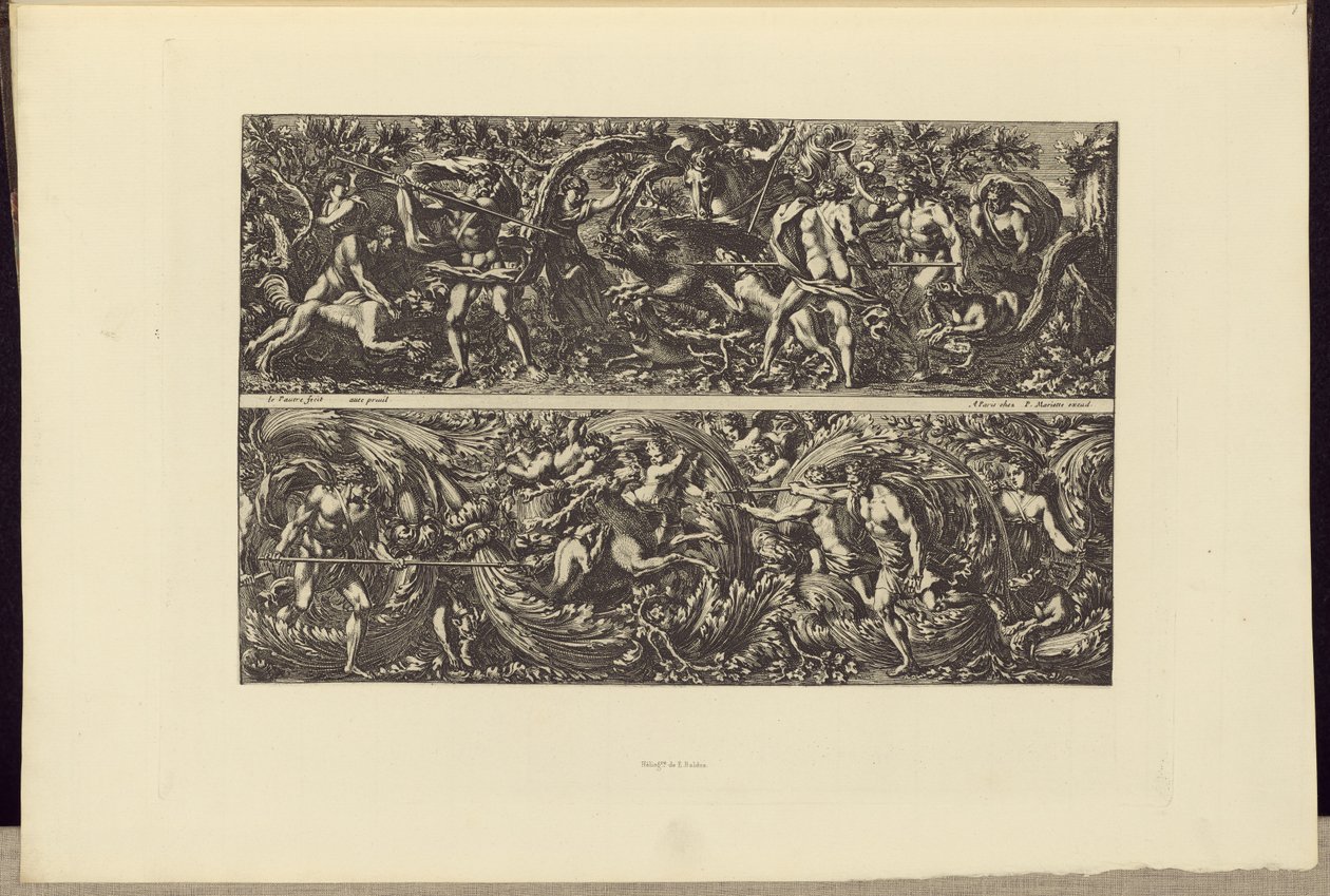 [Design Jean le Pautre] od Édouard Baldus