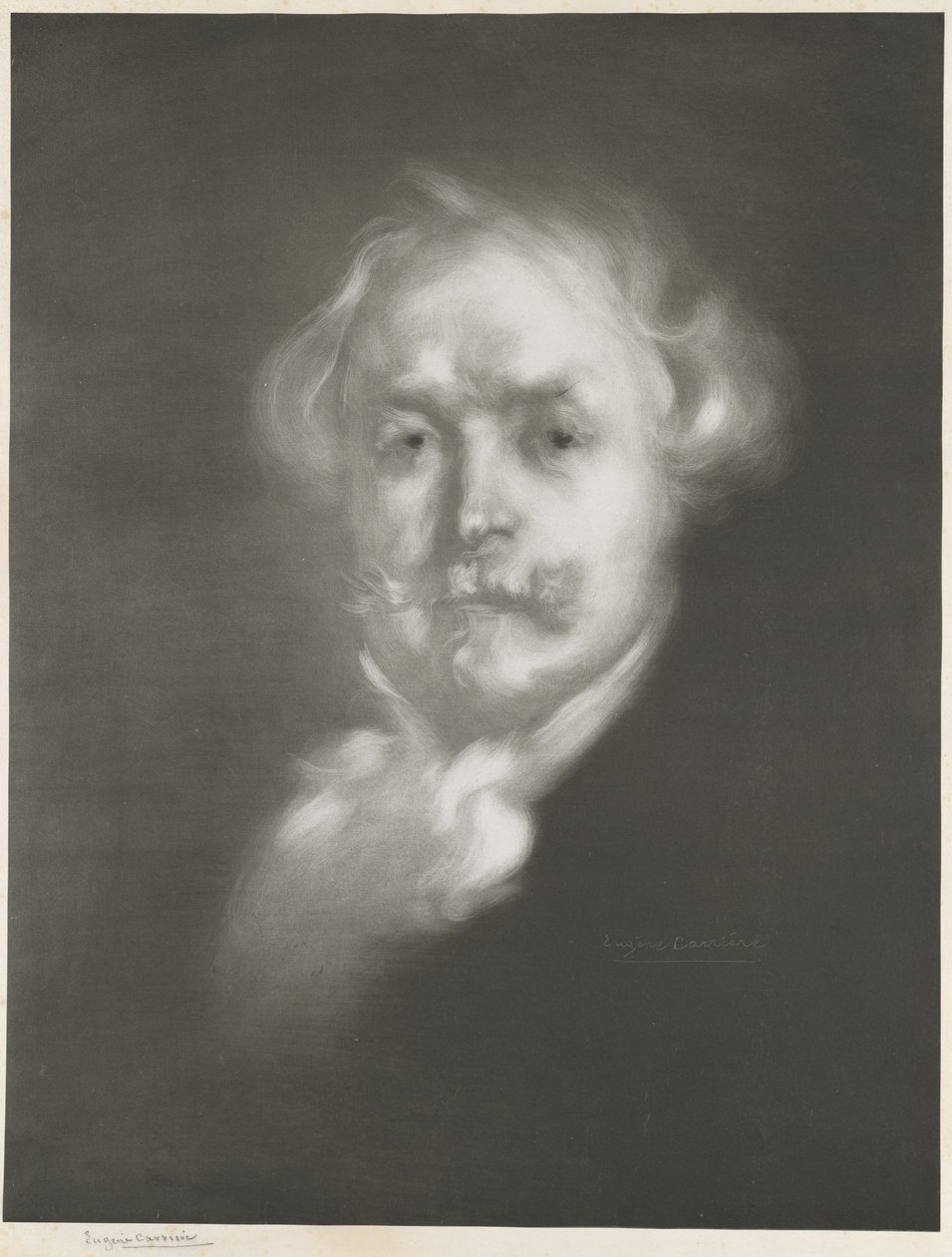Edmond de Goncourt od Édouard Baldus