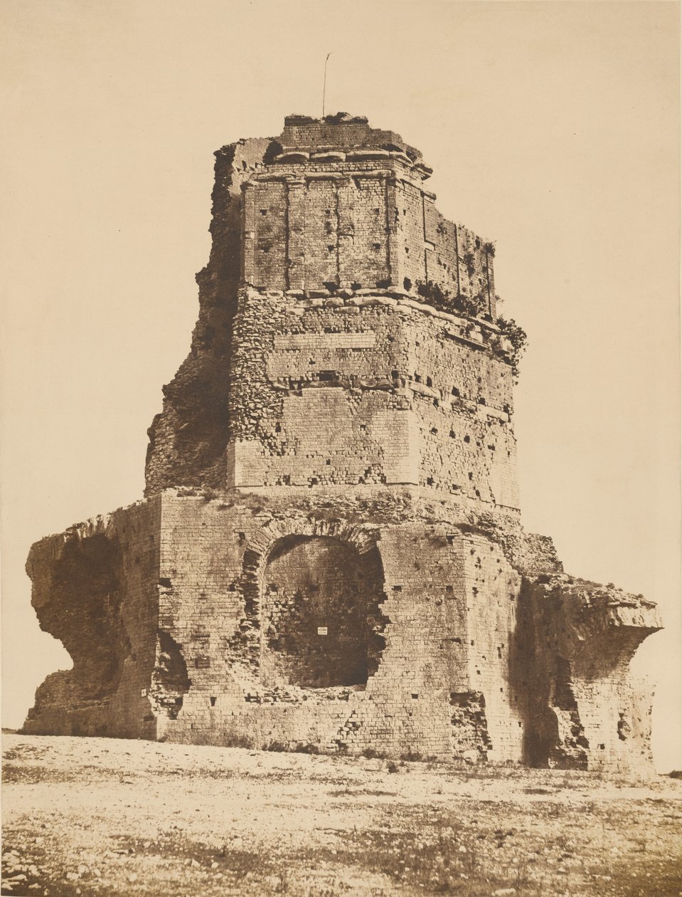 [Ruiny, Tour Magne] od Édouard Baldus