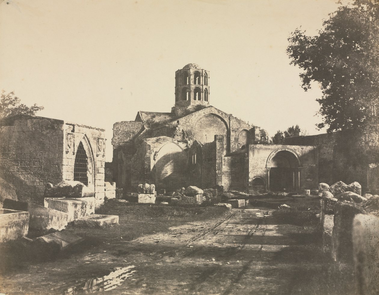 Saint-Honorat, nedaleko Arles od Édouard Baldus