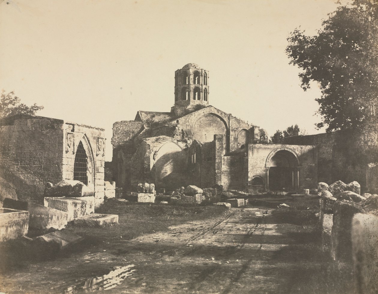 Saint-Honorat, Prés dArles, 1853. od Édouard Baldus