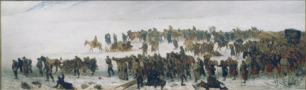 Vlak zraněných od Edouard Castres