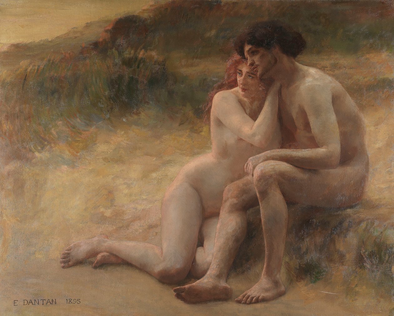 Čas letí (Fragment) od Edouard Joseph Dantan