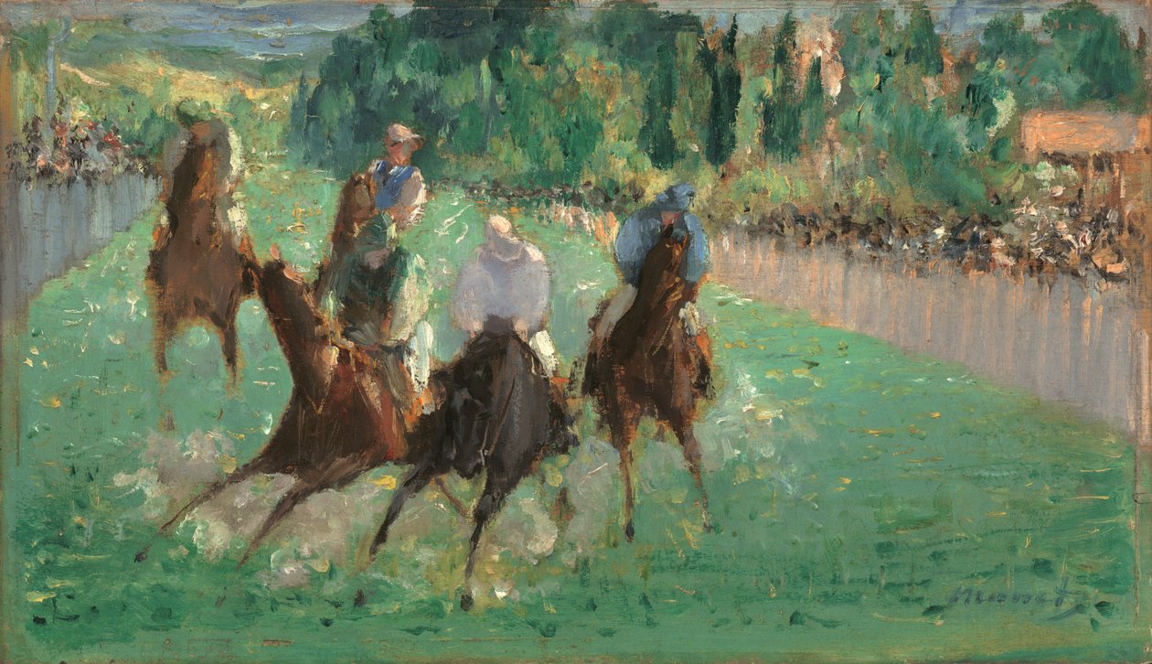 Na závodech, c. 1875. od Édouard Manet