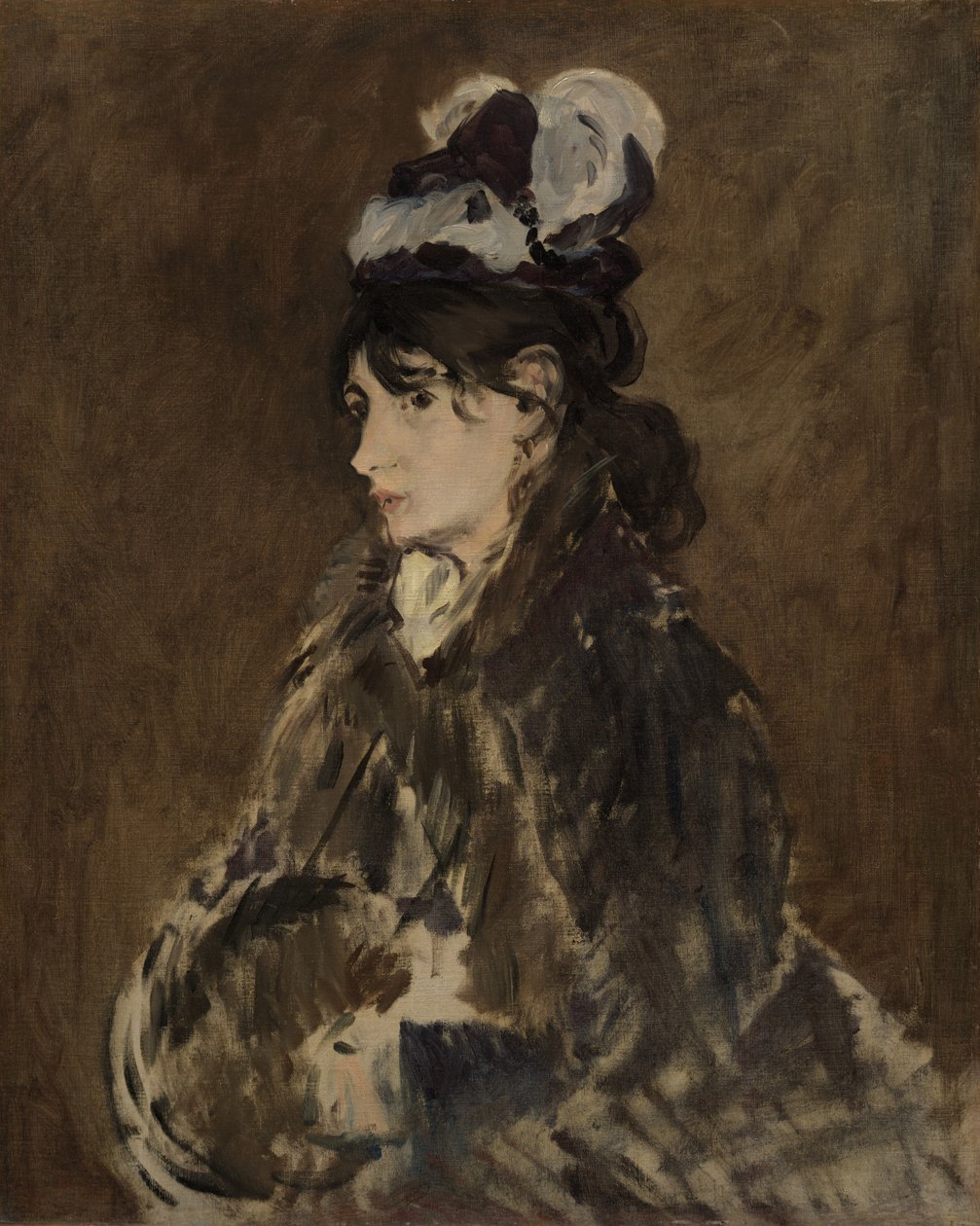 Berthe Morisot, kolem roku 1873 od Édouard Manet