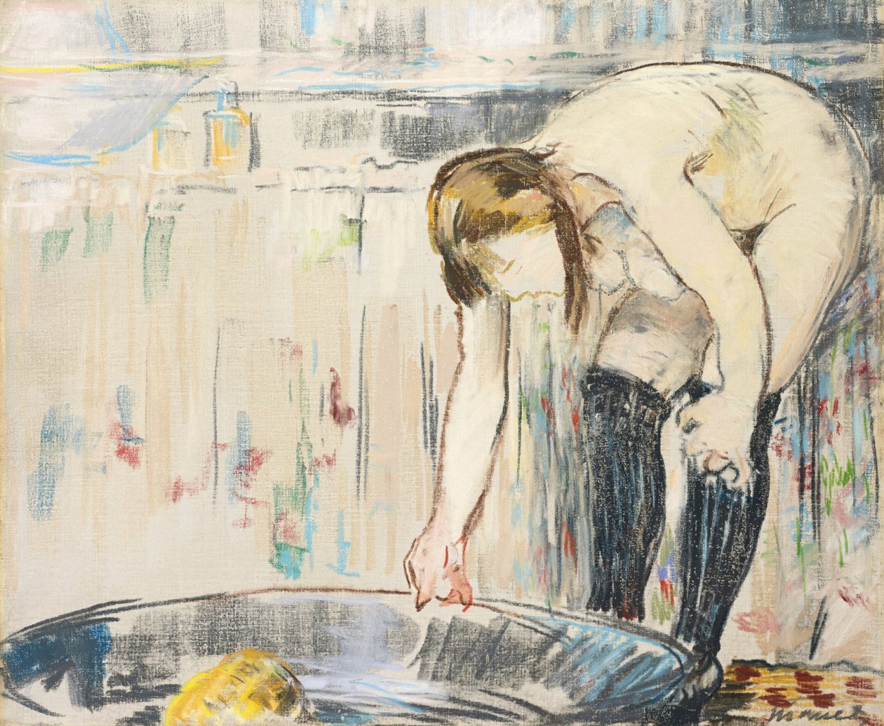 žena ve vaně od Édouard Manet