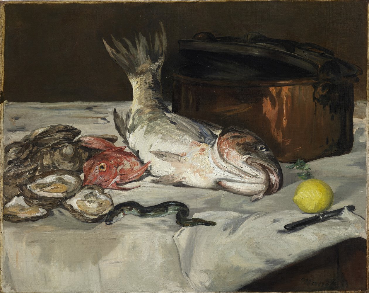 Ryba od Édouard Manet