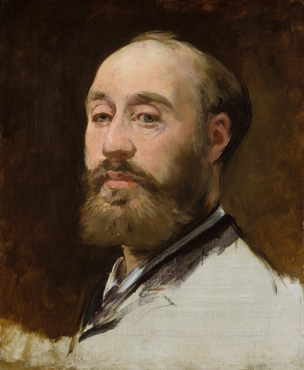 Hlava Jean-Baptiste Faure 1830-1914, 1882-83. od Édouard Manet