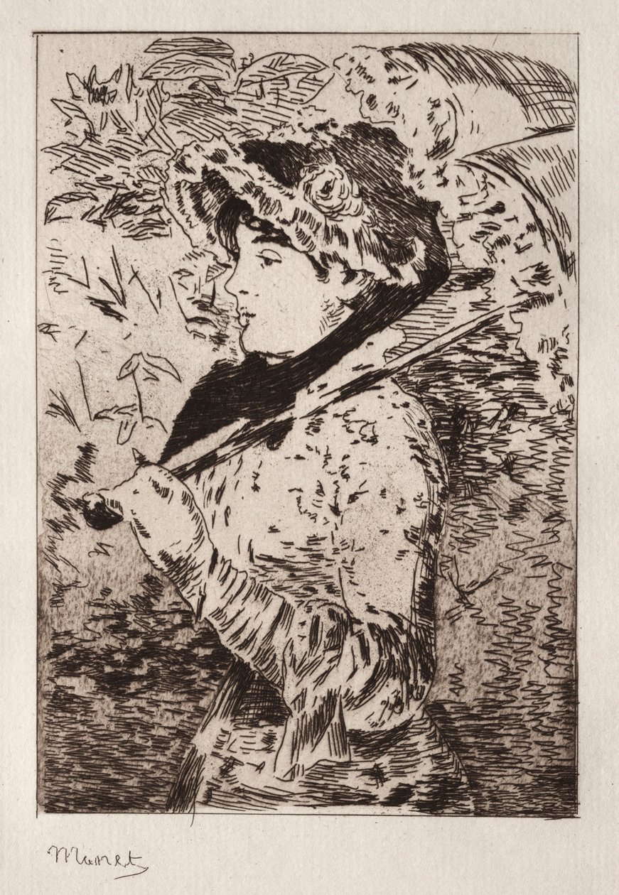 Jeanne: Jaro. od Édouard Manet