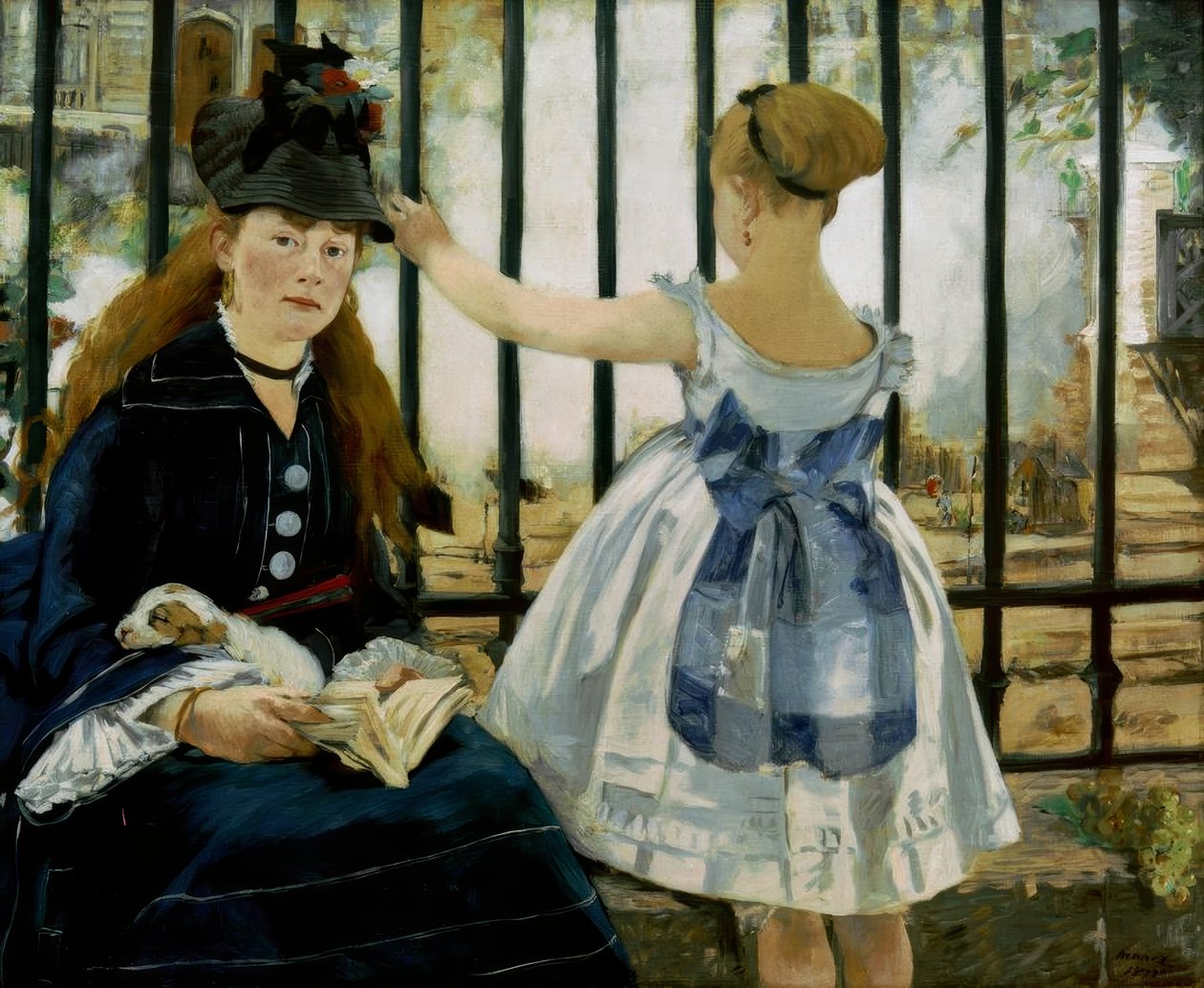 Železnice od Édouard Manet