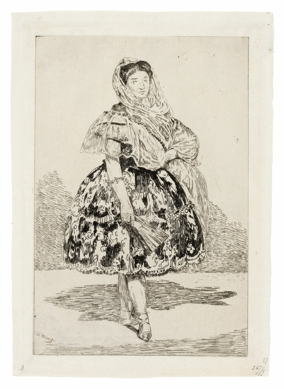Lola de Valencia od Édouard Manet
