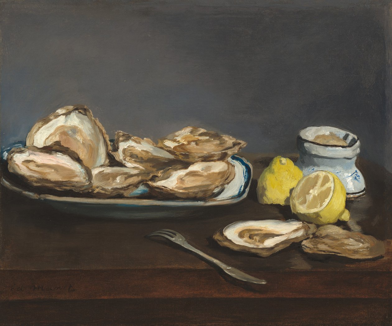 Ústřice, 1862. od Édouard Manet