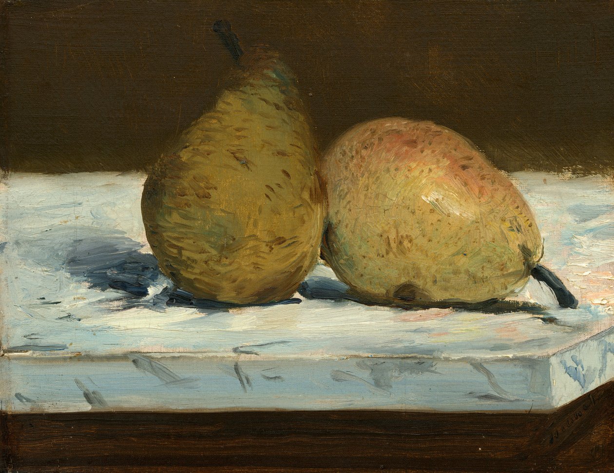 Hrušky od Édouard Manet