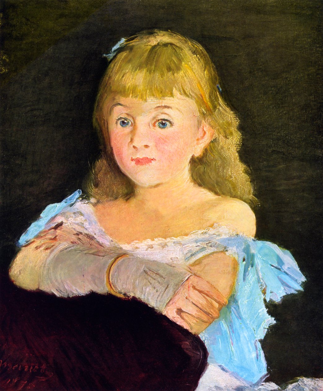 Portrét Liny Campineanu, 1878. od Édouard Manet