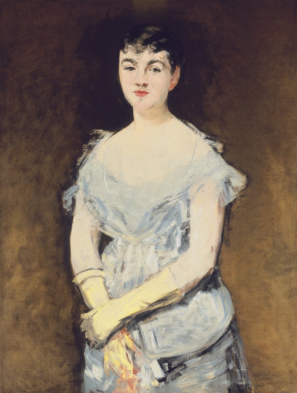 Portrét slečny Isabelle Lemonnier od Édouard Manet