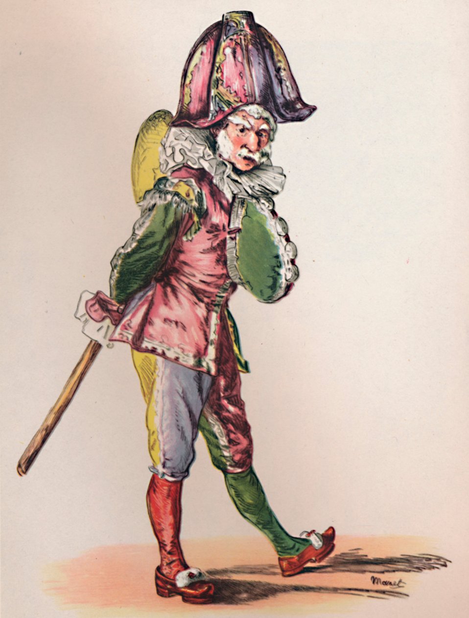 Punch, 1874-1876, 1946 od Édouard Manet