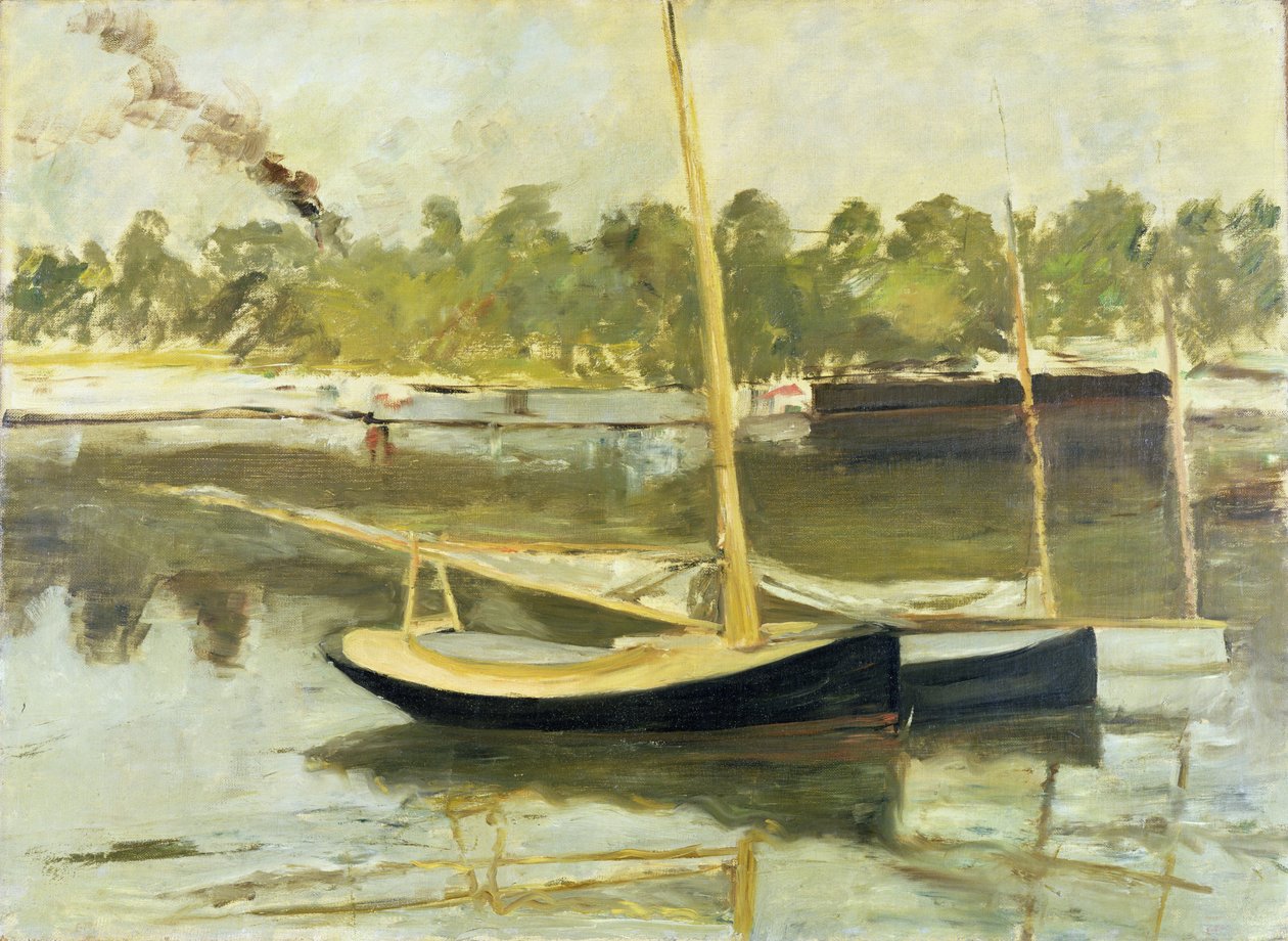 Studie lodi v Argenteuil od Édouard Manet
