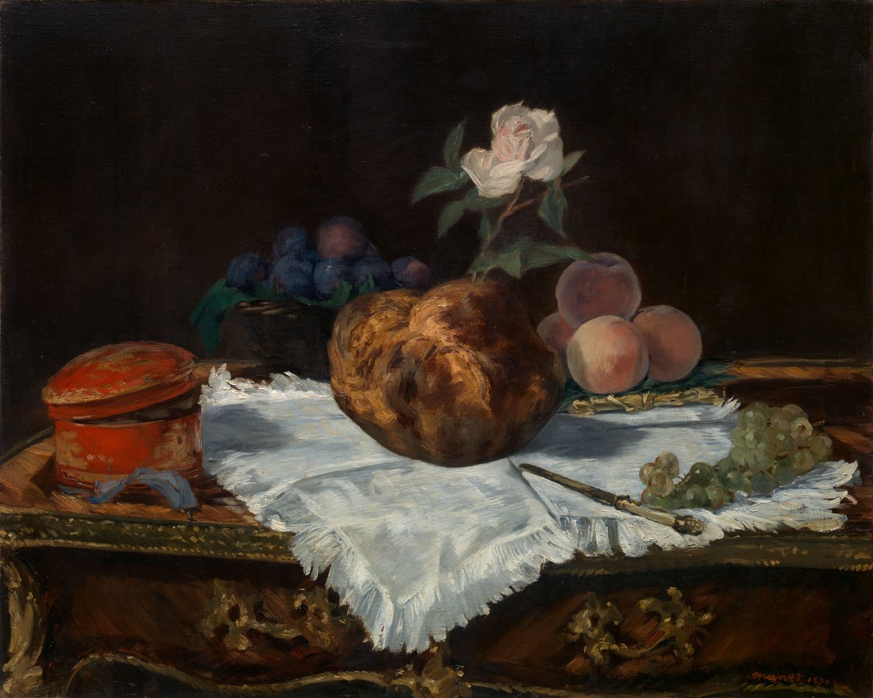 Brioche od Édouard Manet