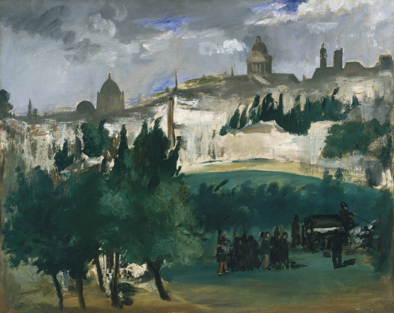 Pohřeb, ca. 1867. od Édouard Manet