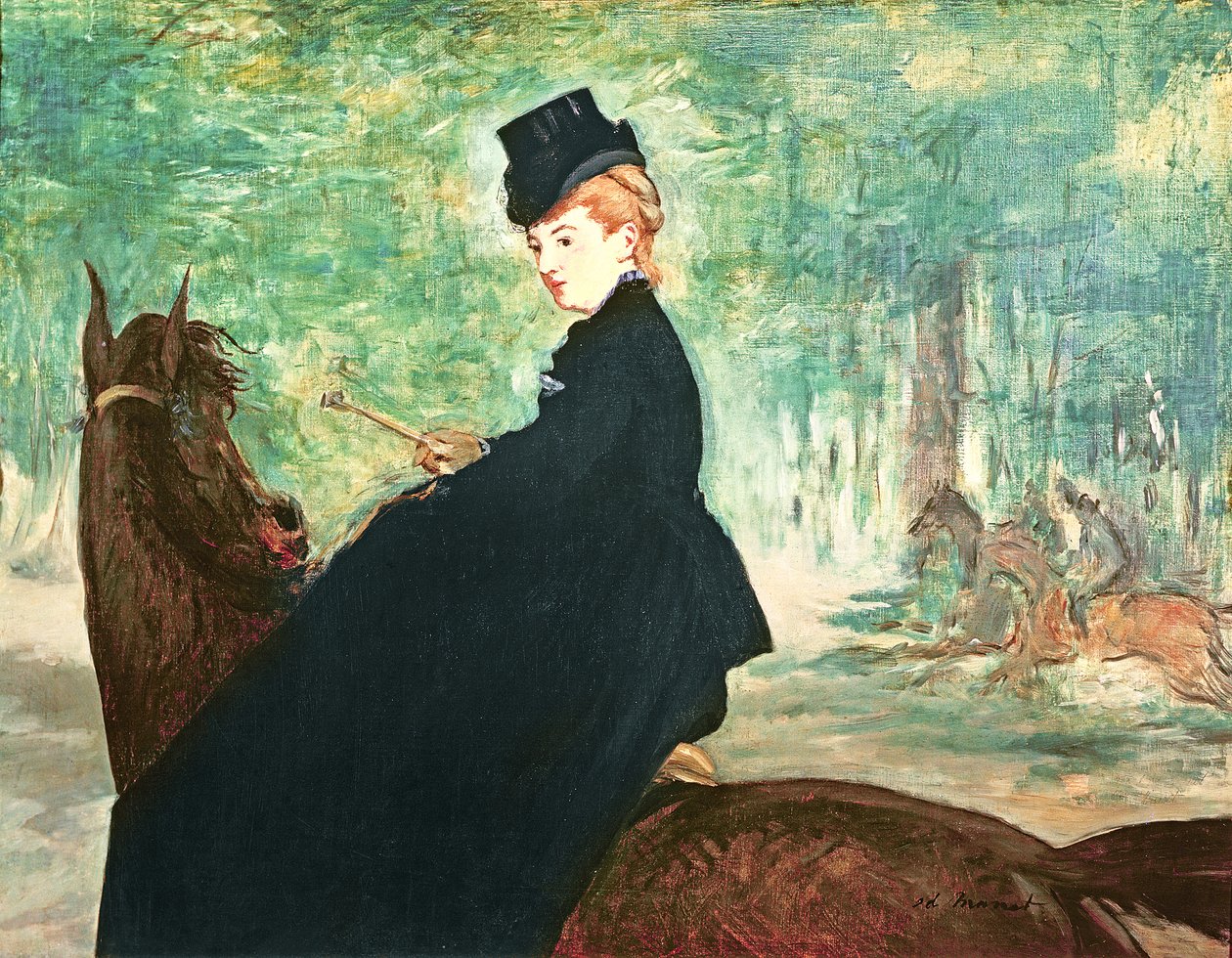 Jezdkyně, 1875 od Édouard Manet