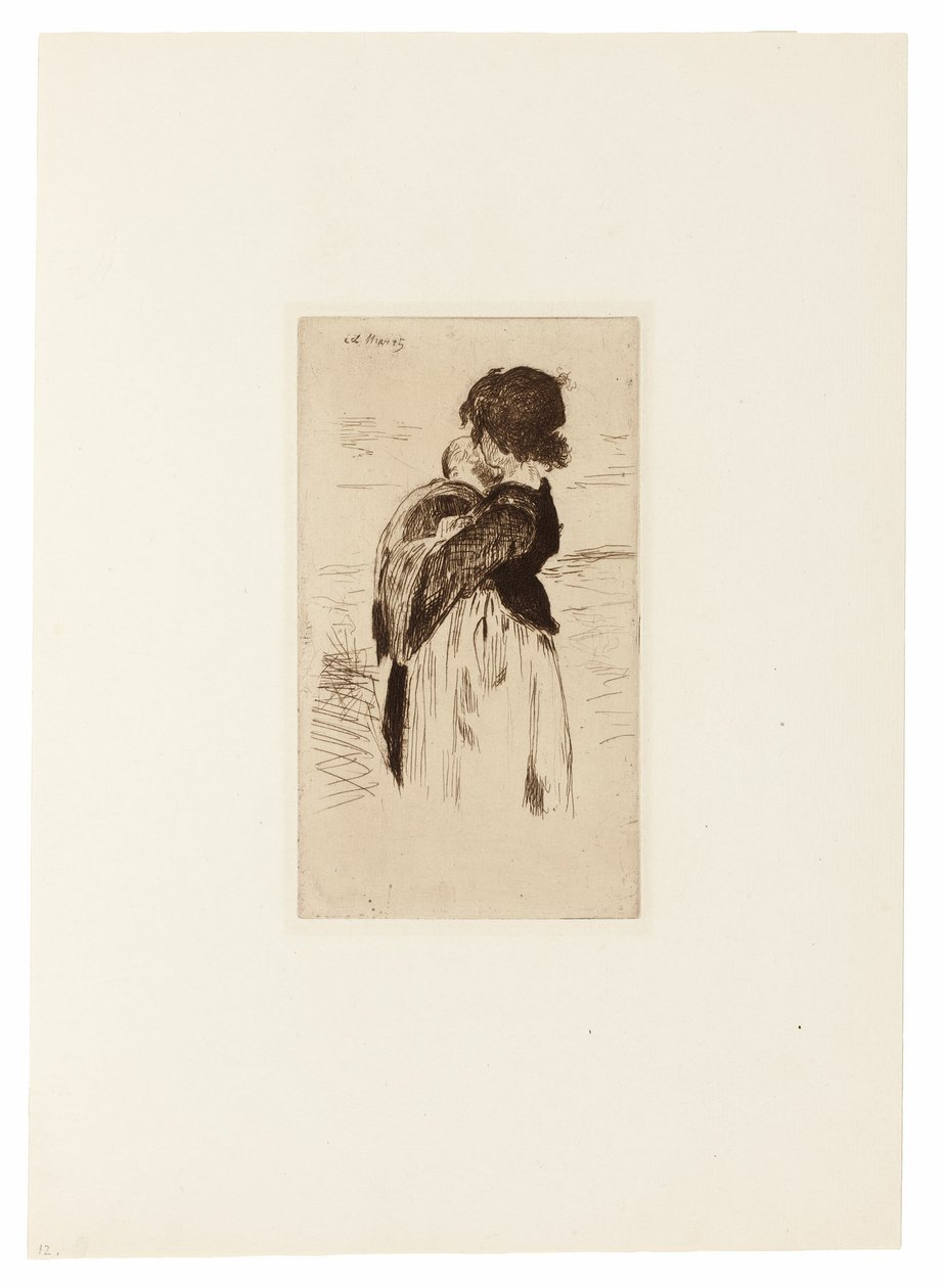 Malá holka od Édouard Manet