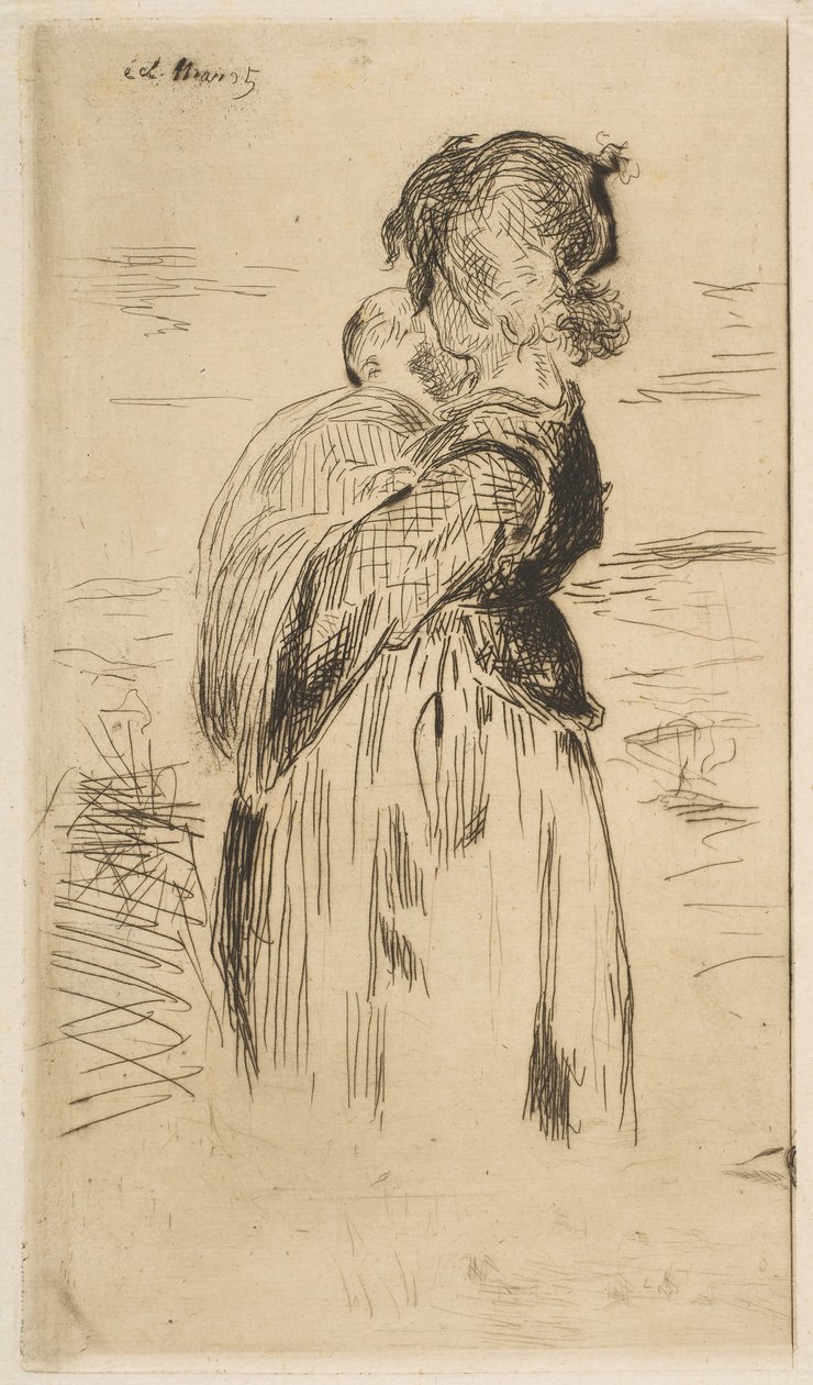 Holčička, 1861-62. od Édouard Manet