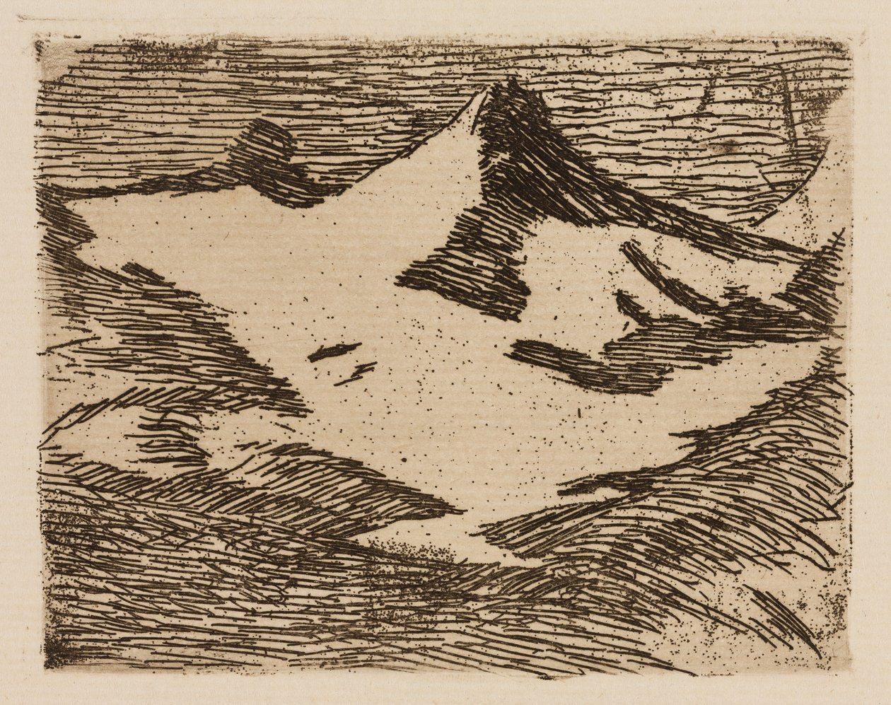 Hora, deska 2 z knihy Le Fleuve od Édouard Manet