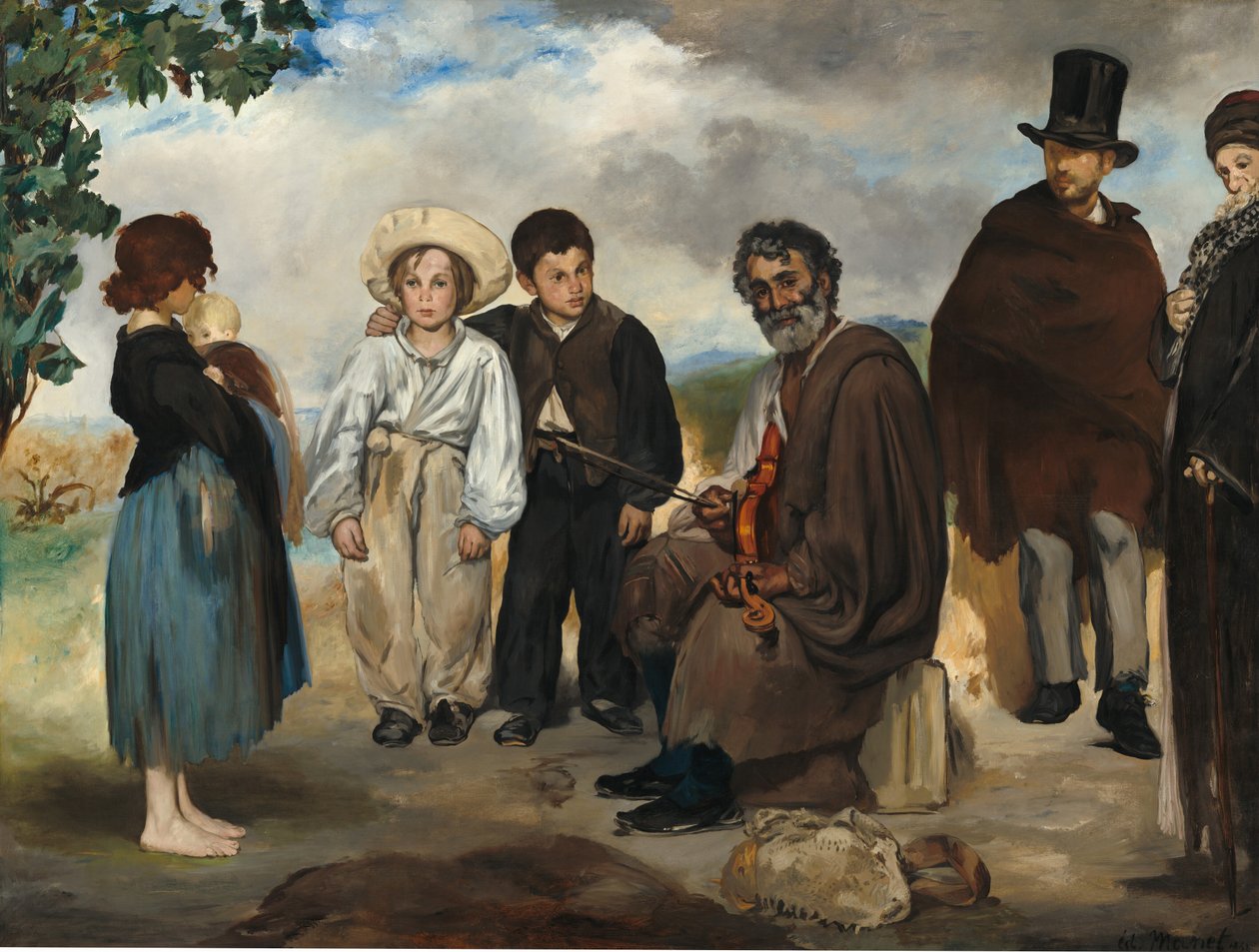 Starý hudebník, 1862. od Édouard Manet