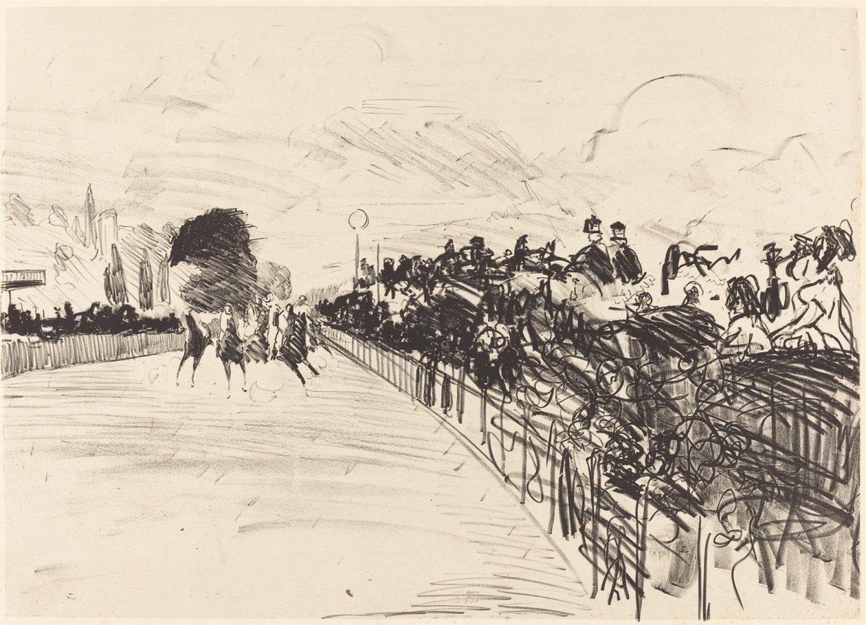 Závody (kurzy Les) od Édouard Manet