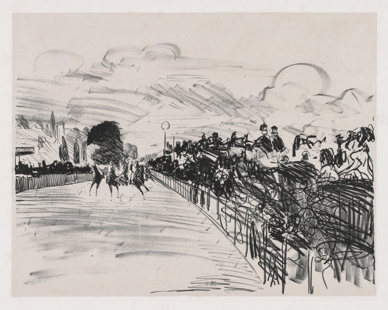 Závody od Édouard Manet