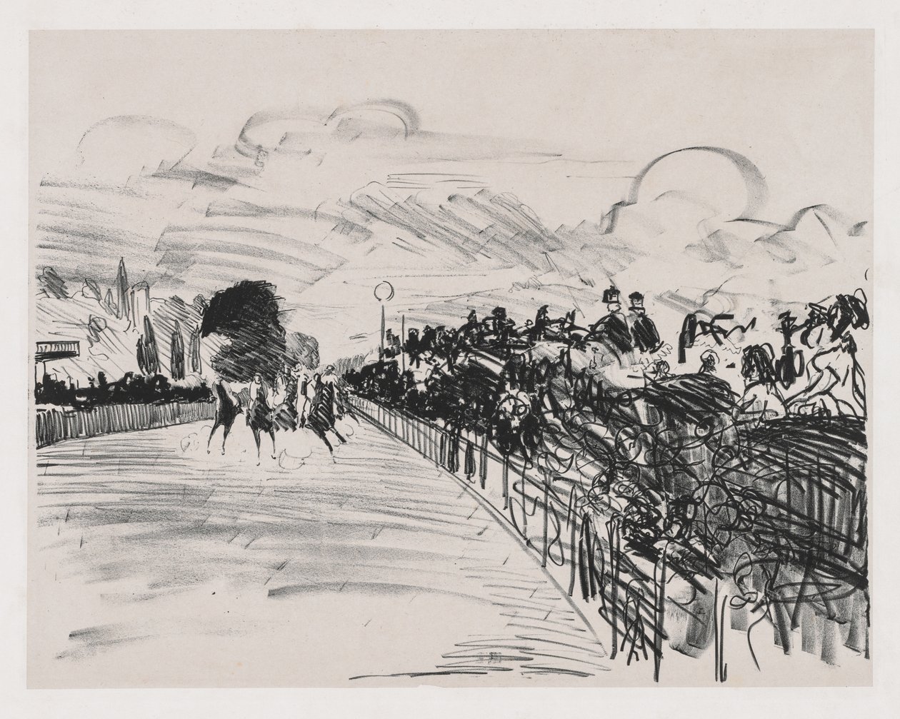 Závody, 1865. od Édouard Manet