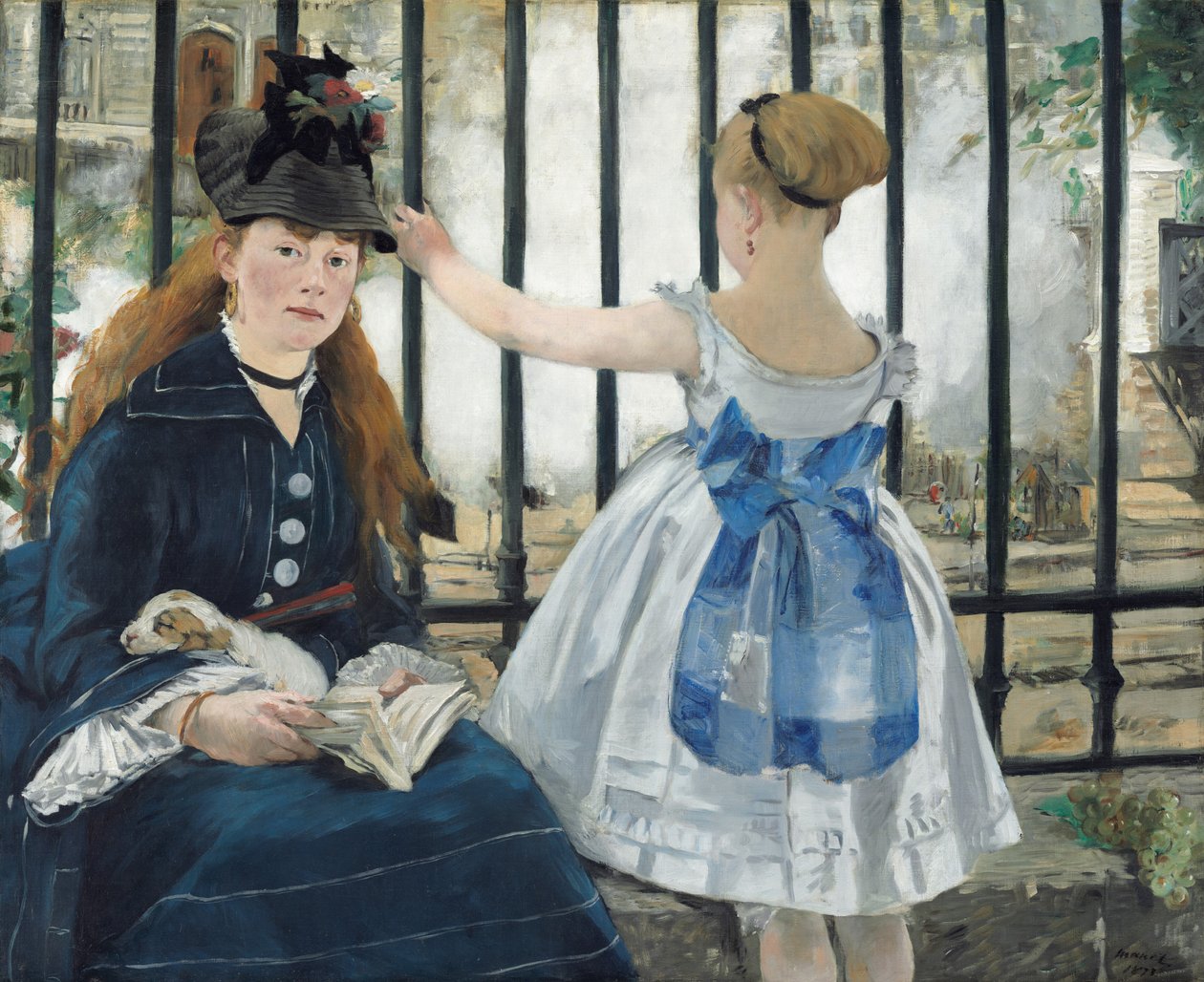 Železnice, 1873. od Édouard Manet
