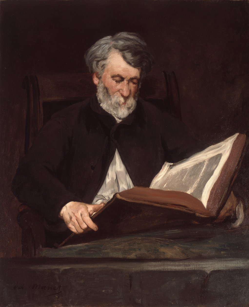 Čtenář od Édouard Manet