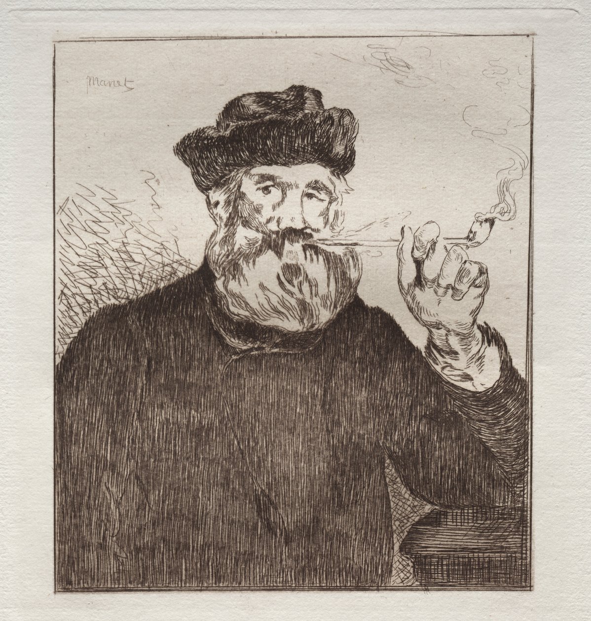 Kuřák od Édouard Manet
