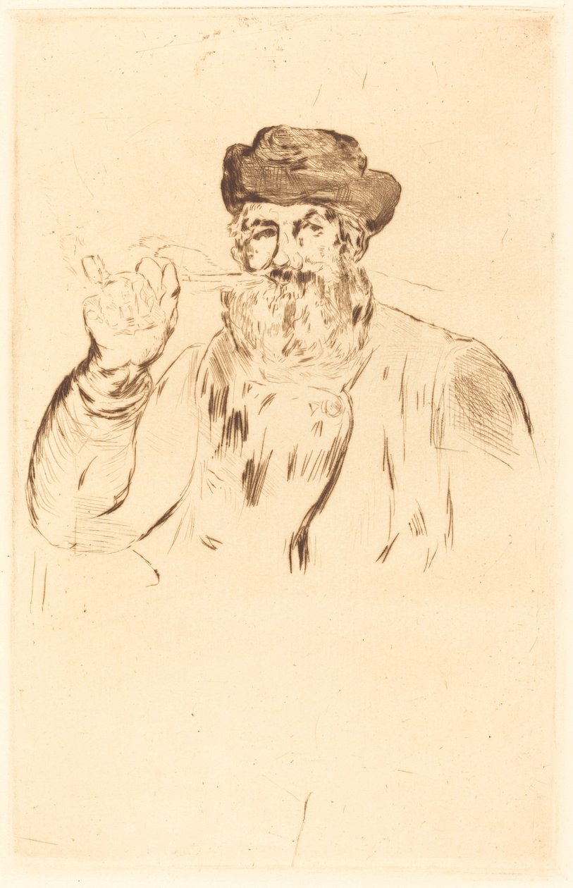 Kuřák, 1866. od Édouard Manet