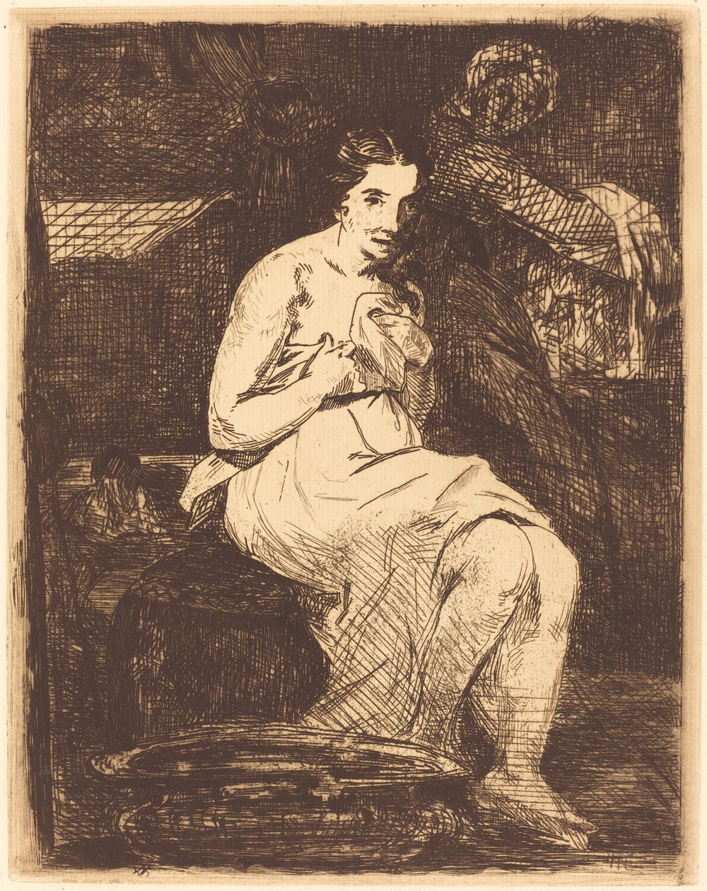 Toaleta (La Toalette) od Édouard Manet