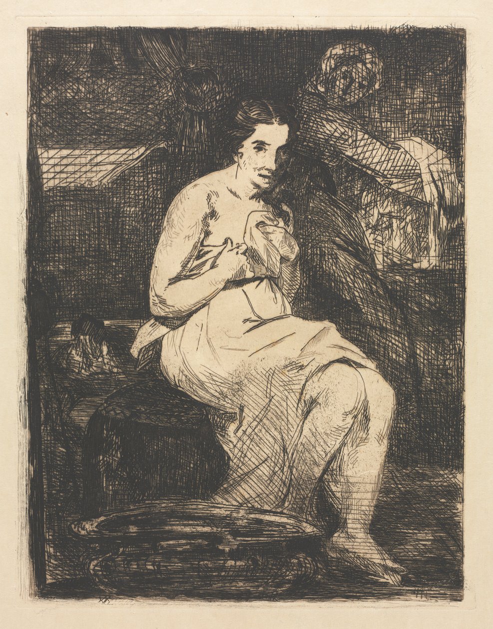 Toaleta od Édouard Manet