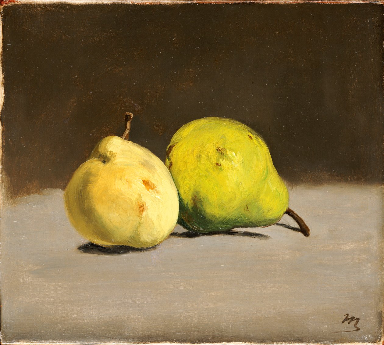 Dvě hrušky, 1864 od Édouard Manet